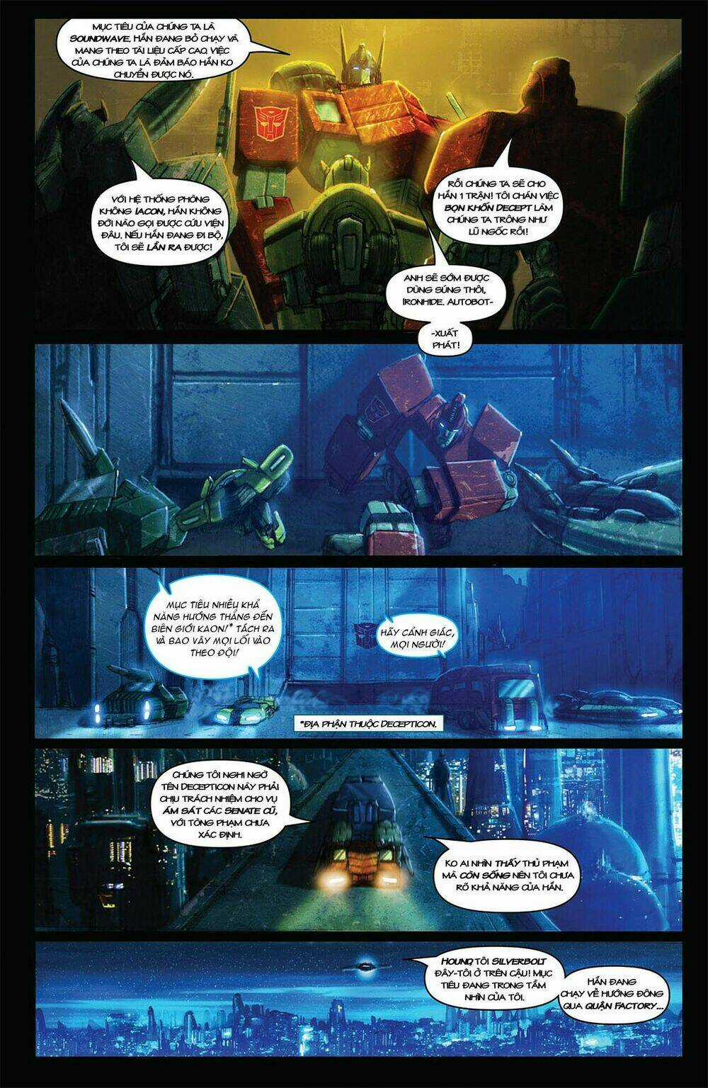 The Tranformers - Autocracy Chapter 3 trang 3