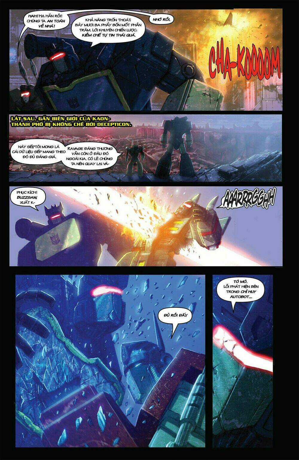 The Tranformers - Autocracy Chapter 3 trang 8