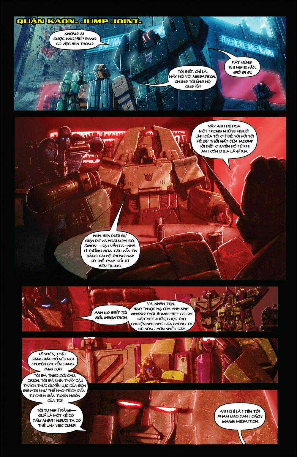 The Tranformers - Autocracy Chapter 4 trang 3