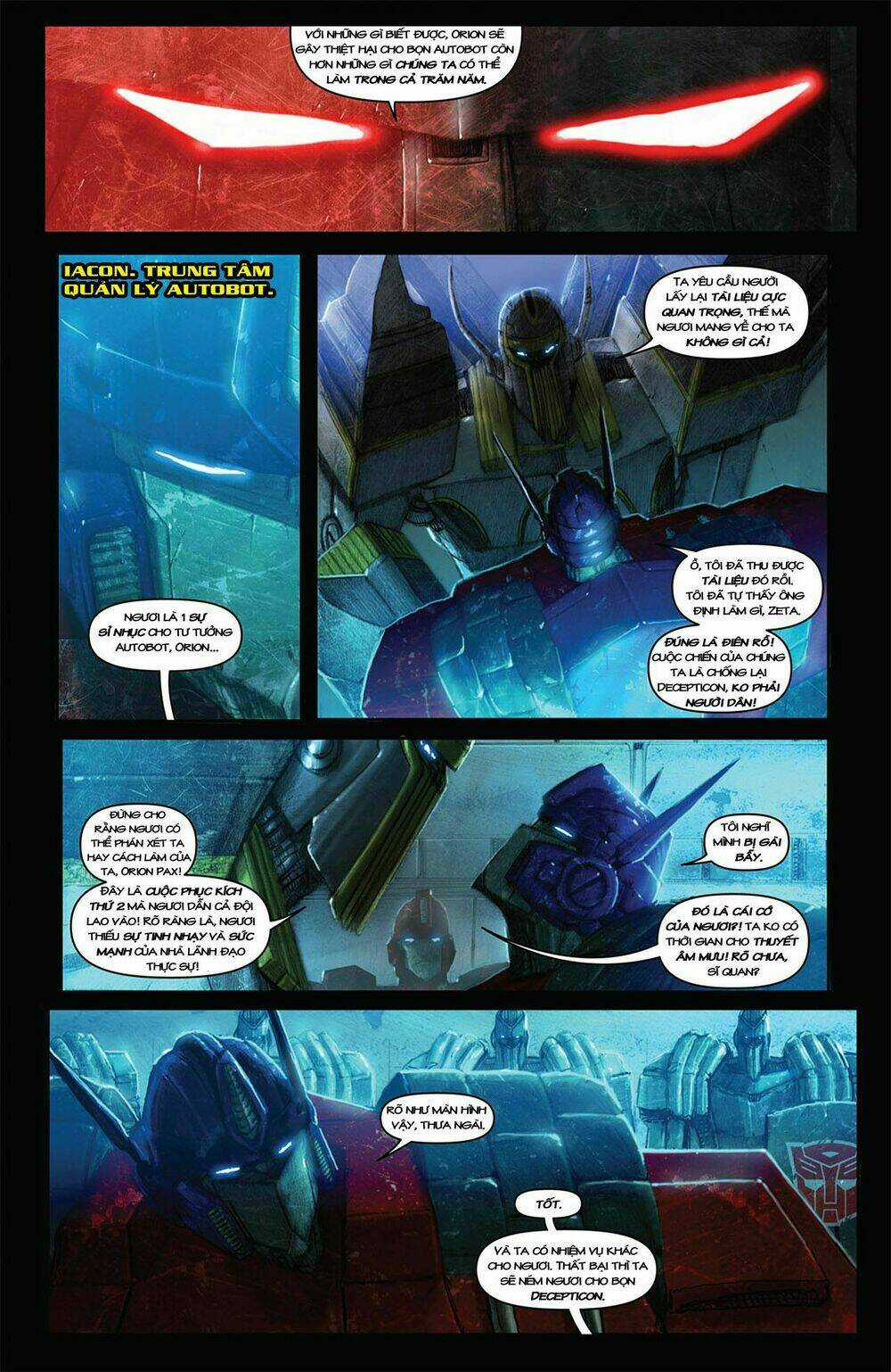 The Tranformers - Autocracy Chapter 4 trang 9