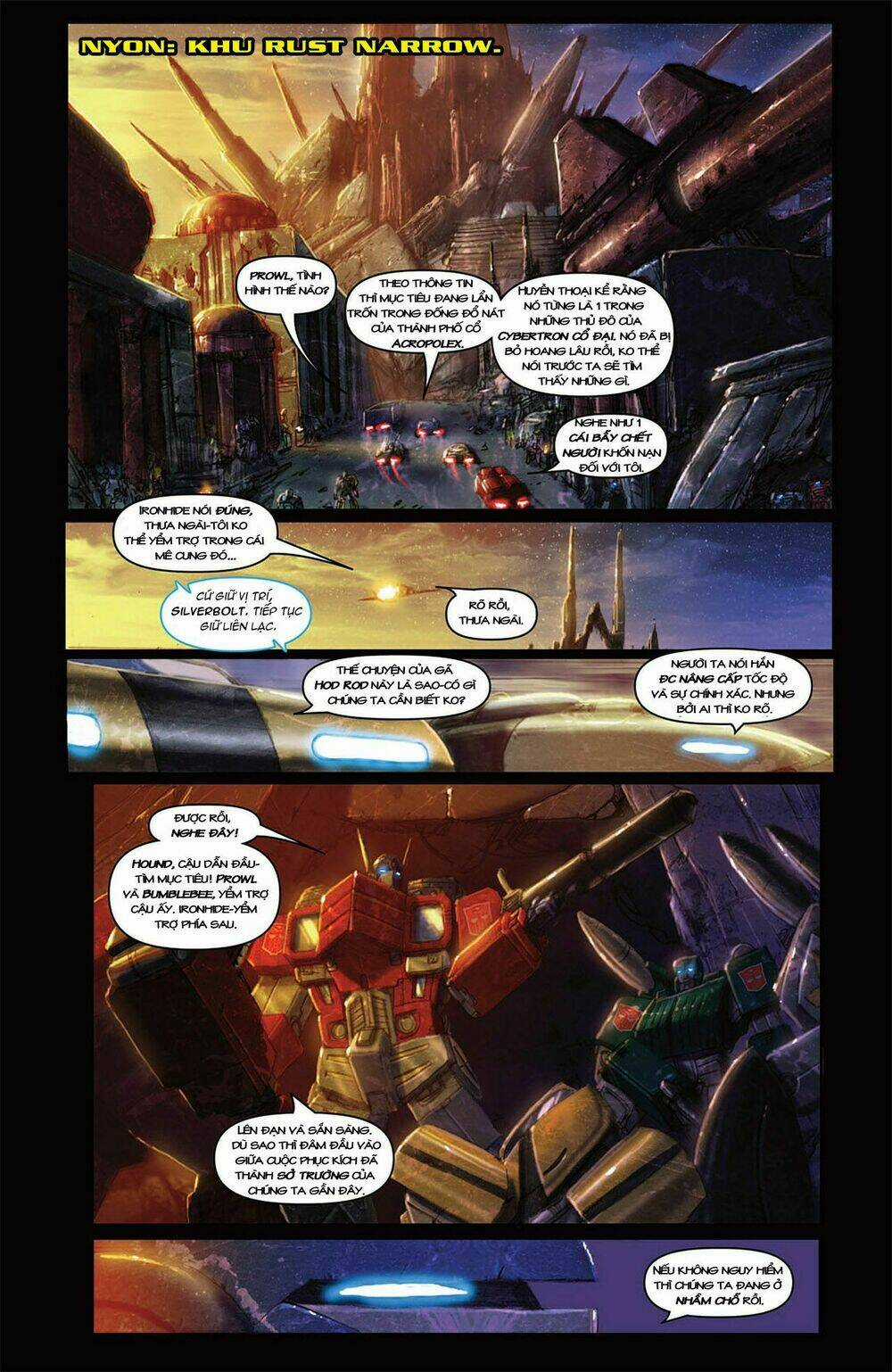 The Tranformers - Autocracy Chapter 5 trang 3