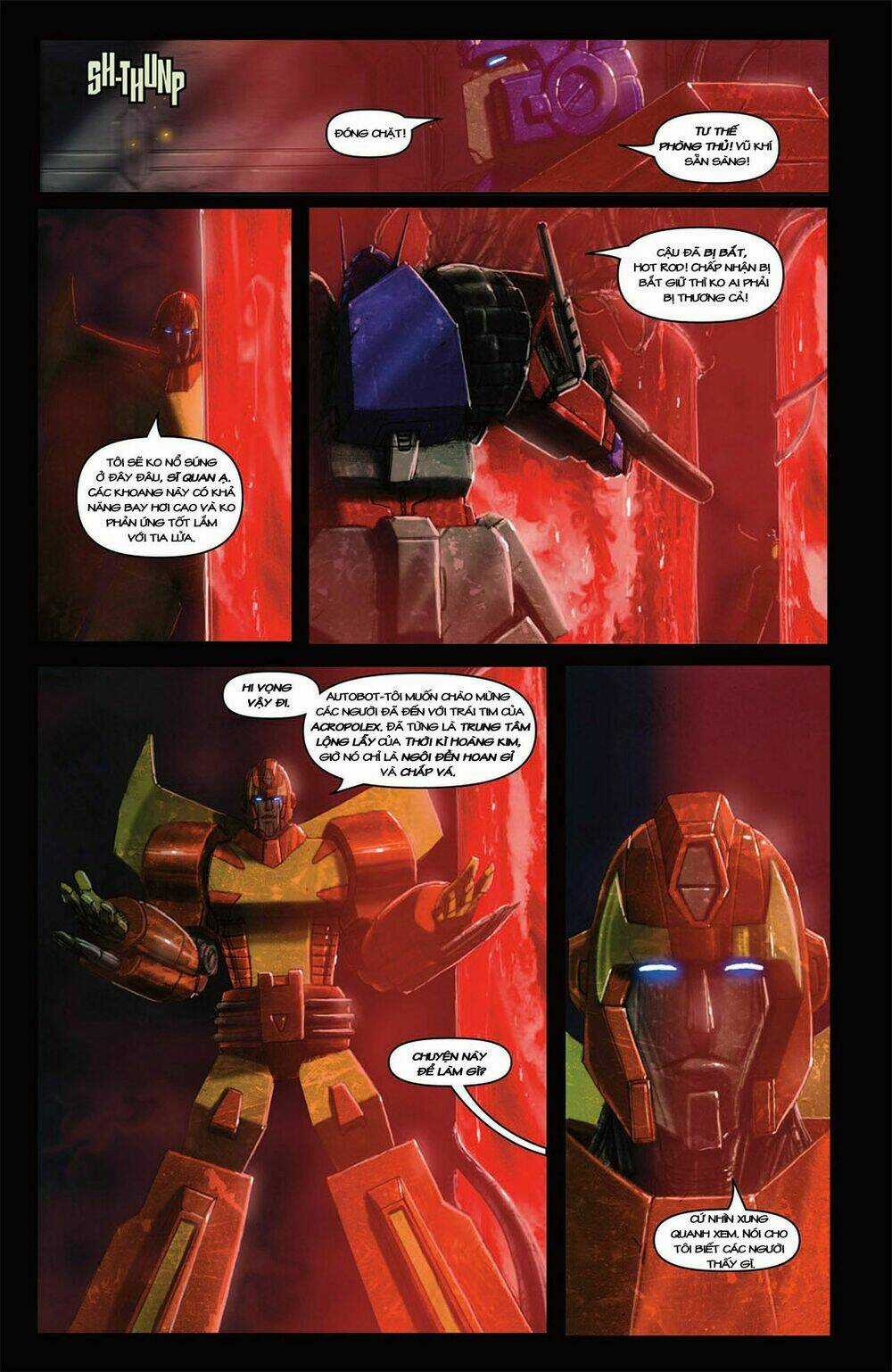 The Tranformers - Autocracy Chapter 5 trang 8
