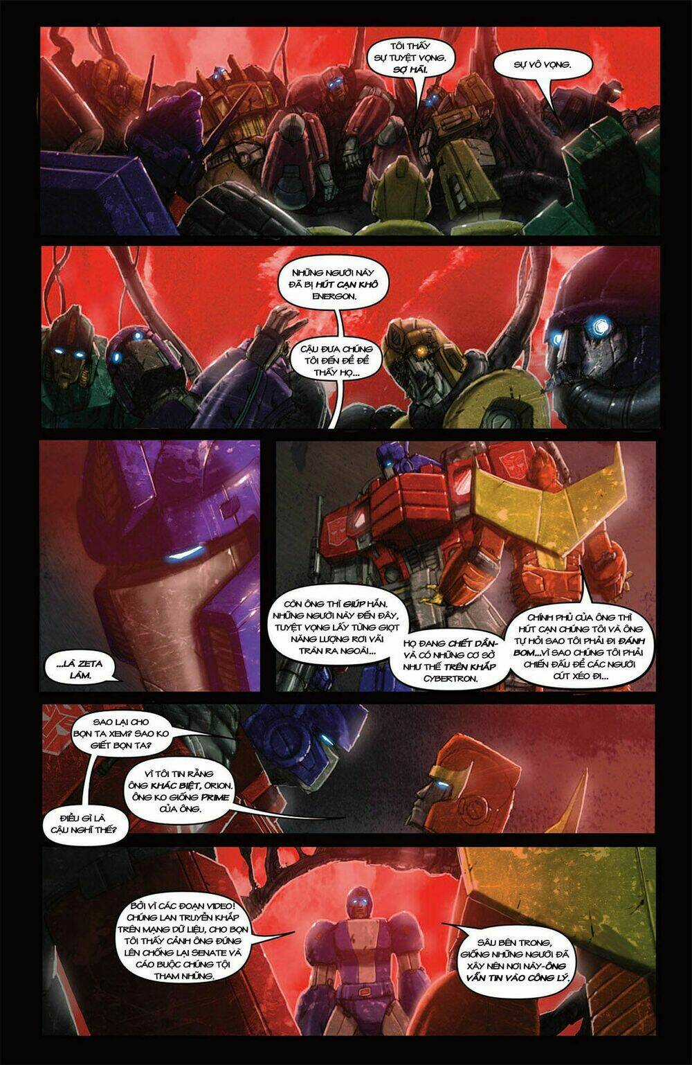 The Tranformers - Autocracy Chapter 5 trang 9
