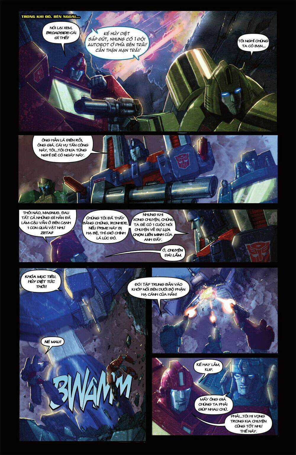The Tranformers - Autocracy Chapter 8 trang 7