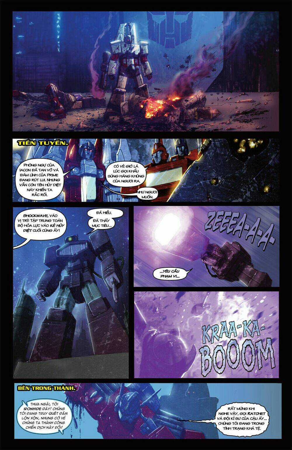 The Tranformers - Autocracy Chapter 8 trang 9