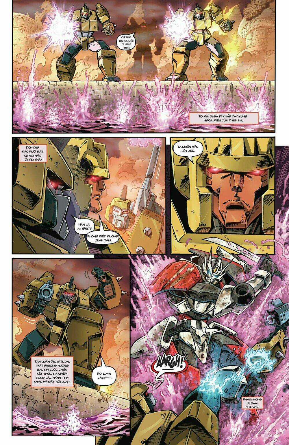 The Transformers: Drift - Empire of Stone Chapter 1 trang 4