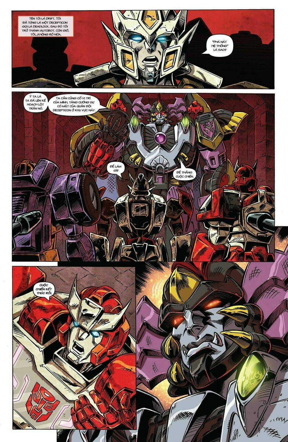 The Transformers: Drift - Empire of Stone Chapter 2 trang 4