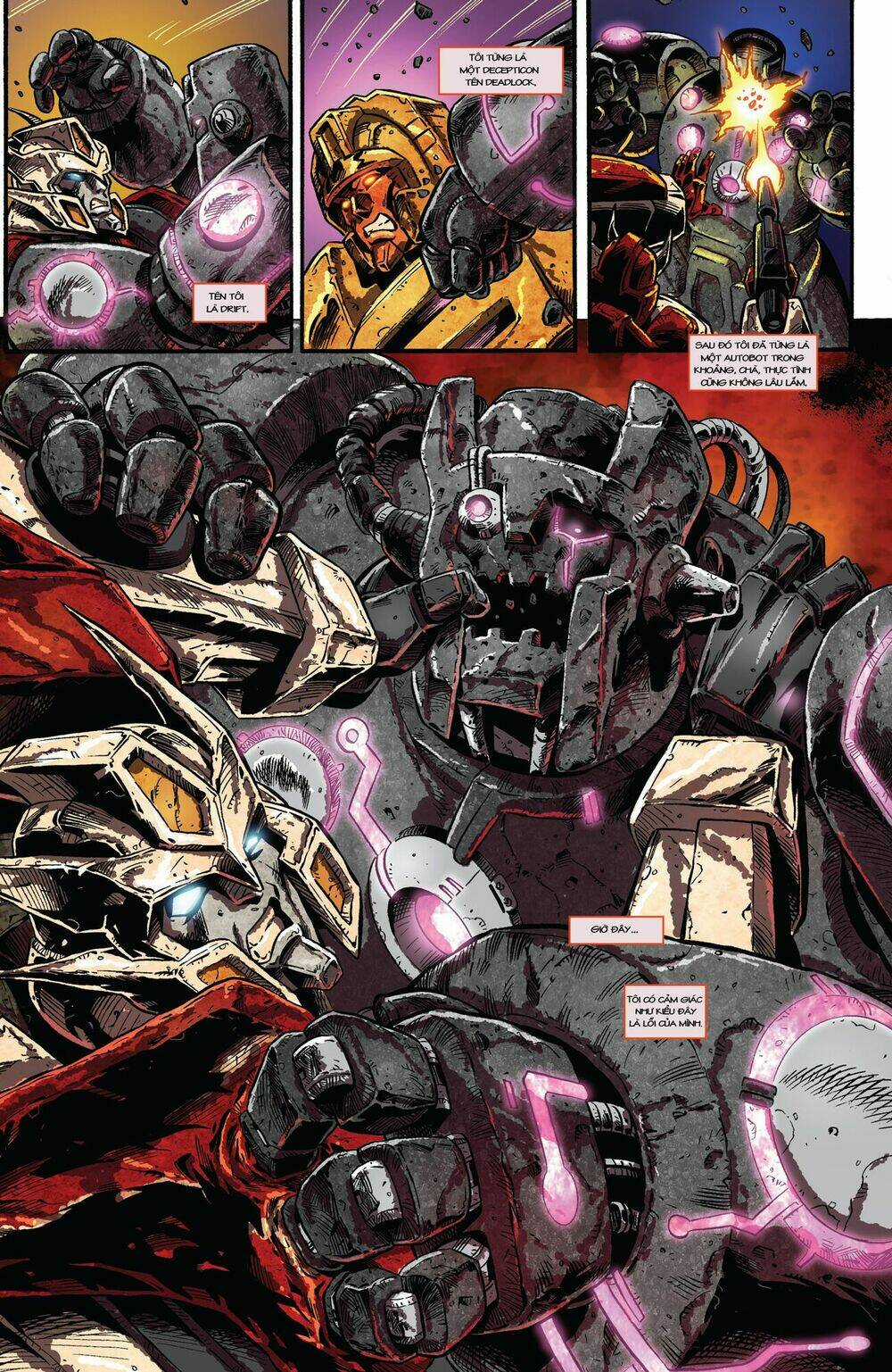 The Transformers: Drift - Empire of Stone Chapter 3 trang 2
