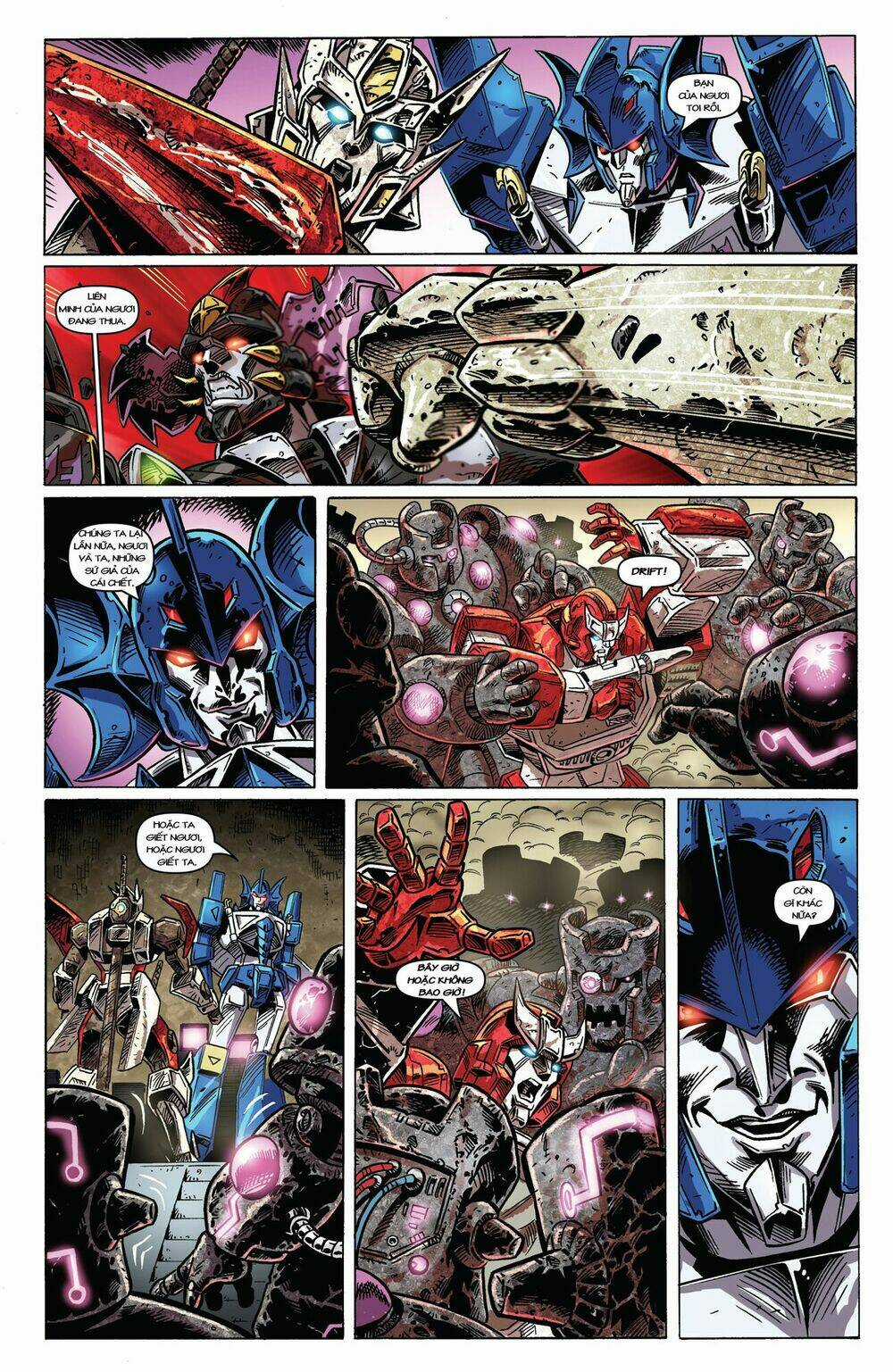 The Transformers: Drift - Empire of Stone Chapter 4 trang 12