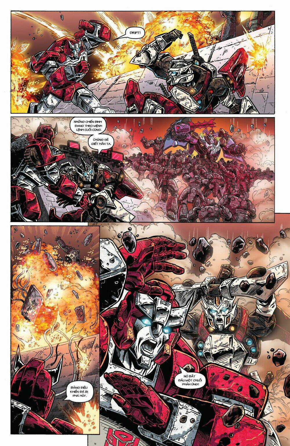 The Transformers: Drift - Empire of Stone Chapter 4 trang 19