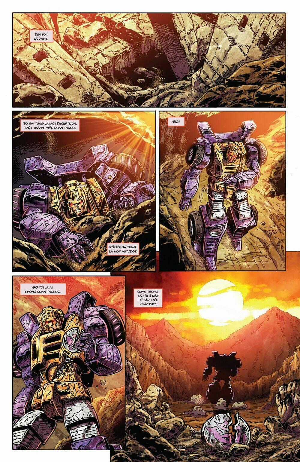 The Transformers: Drift - Empire of Stone Chapter 4 trang 23