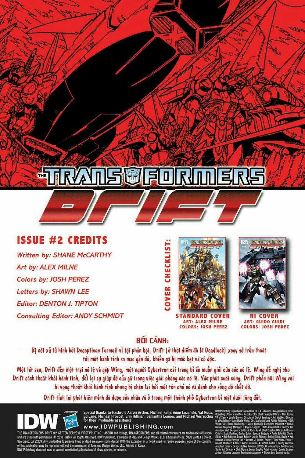 The Transformers: Drift Chapter 2 trang 2