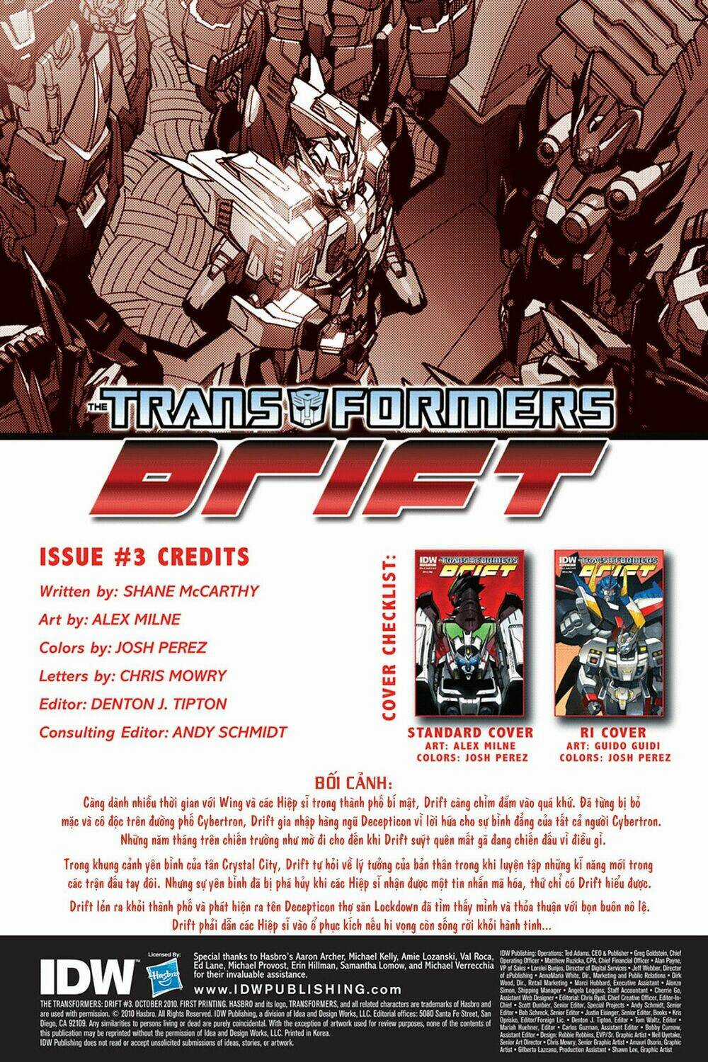 The Transformers: Drift Chapter 3 trang 2