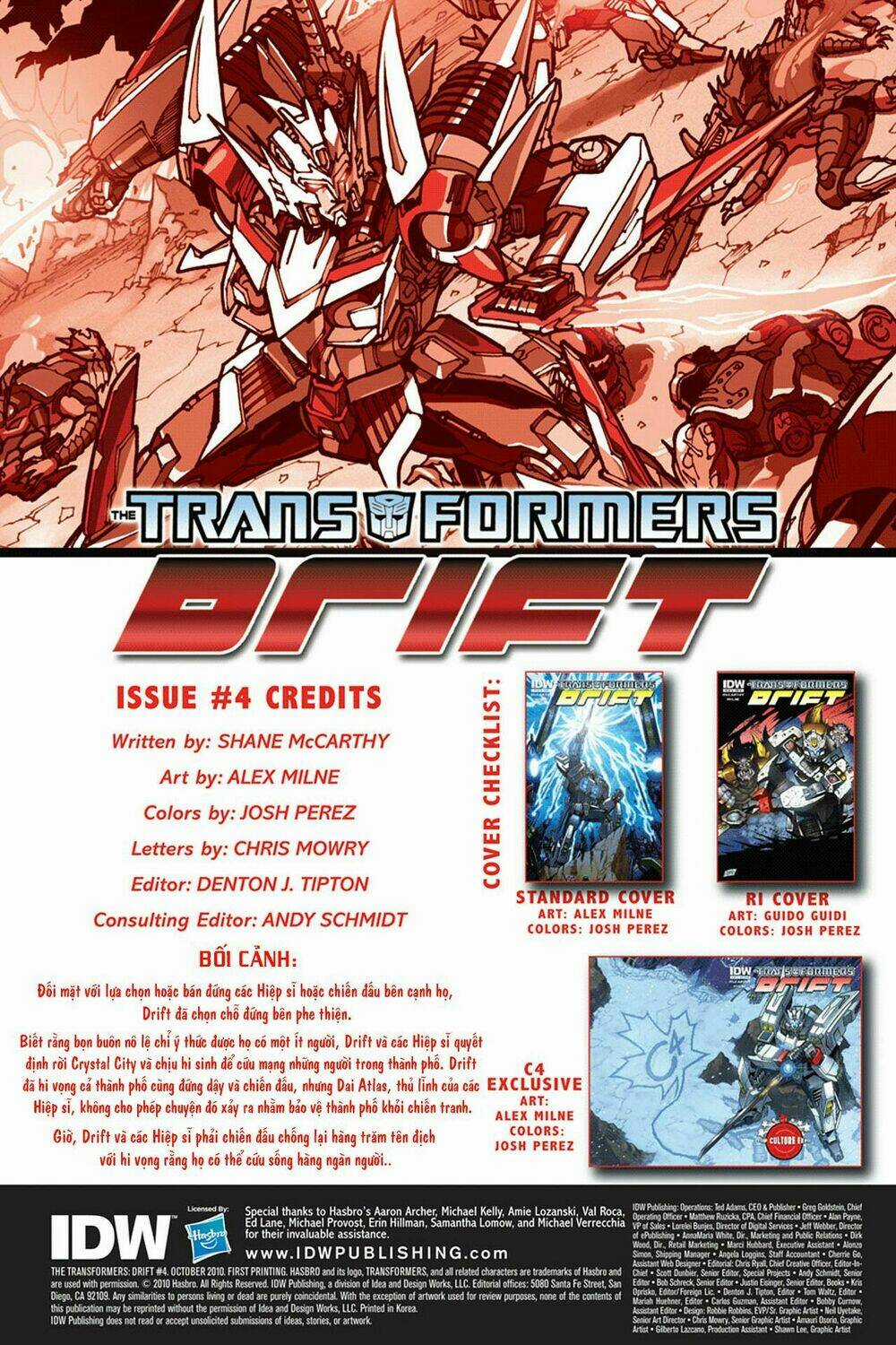 The Transformers: Drift Chapter 4 trang 3