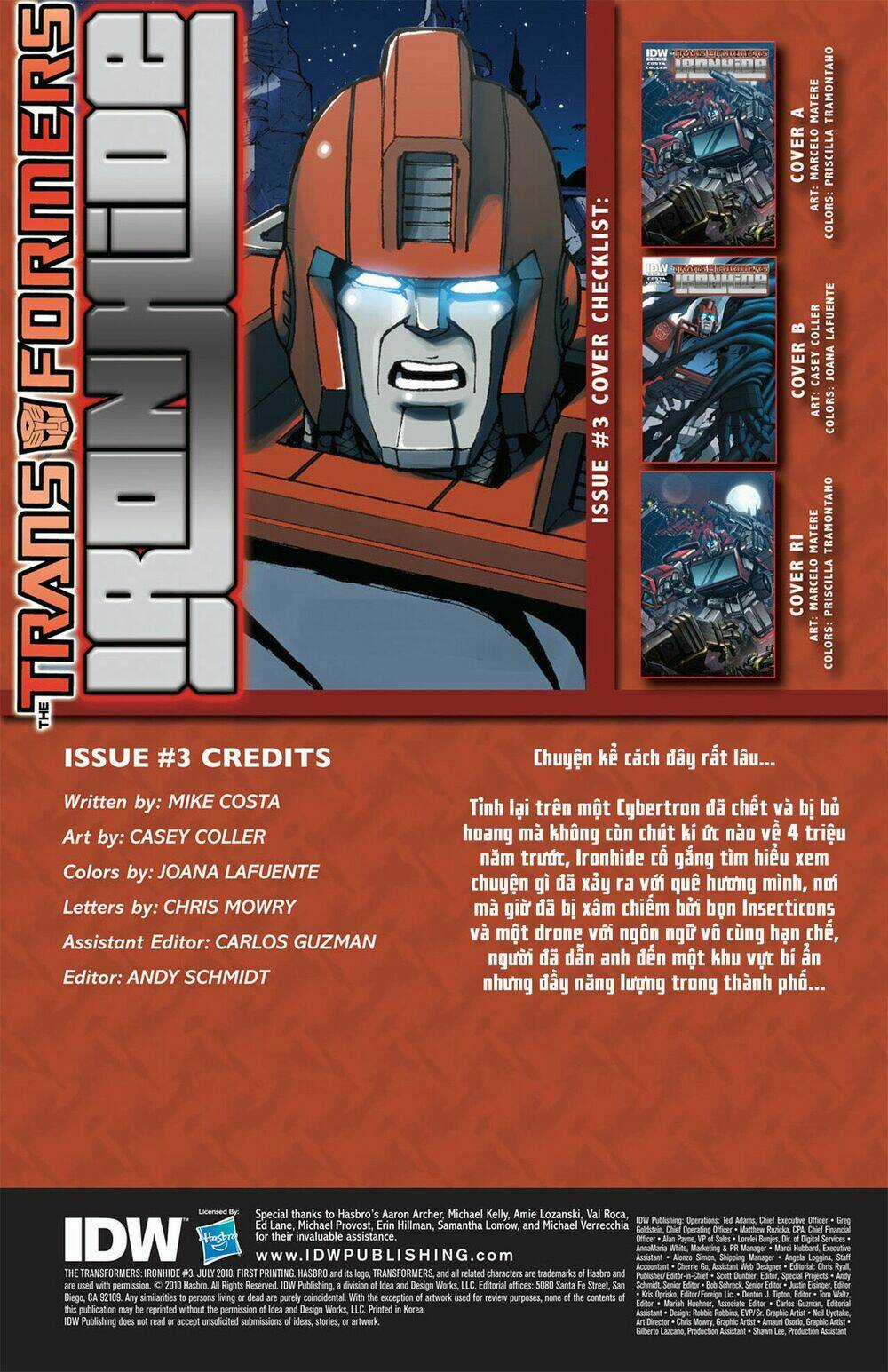 The Transformers: Ironhide Chapter 3 trang 3