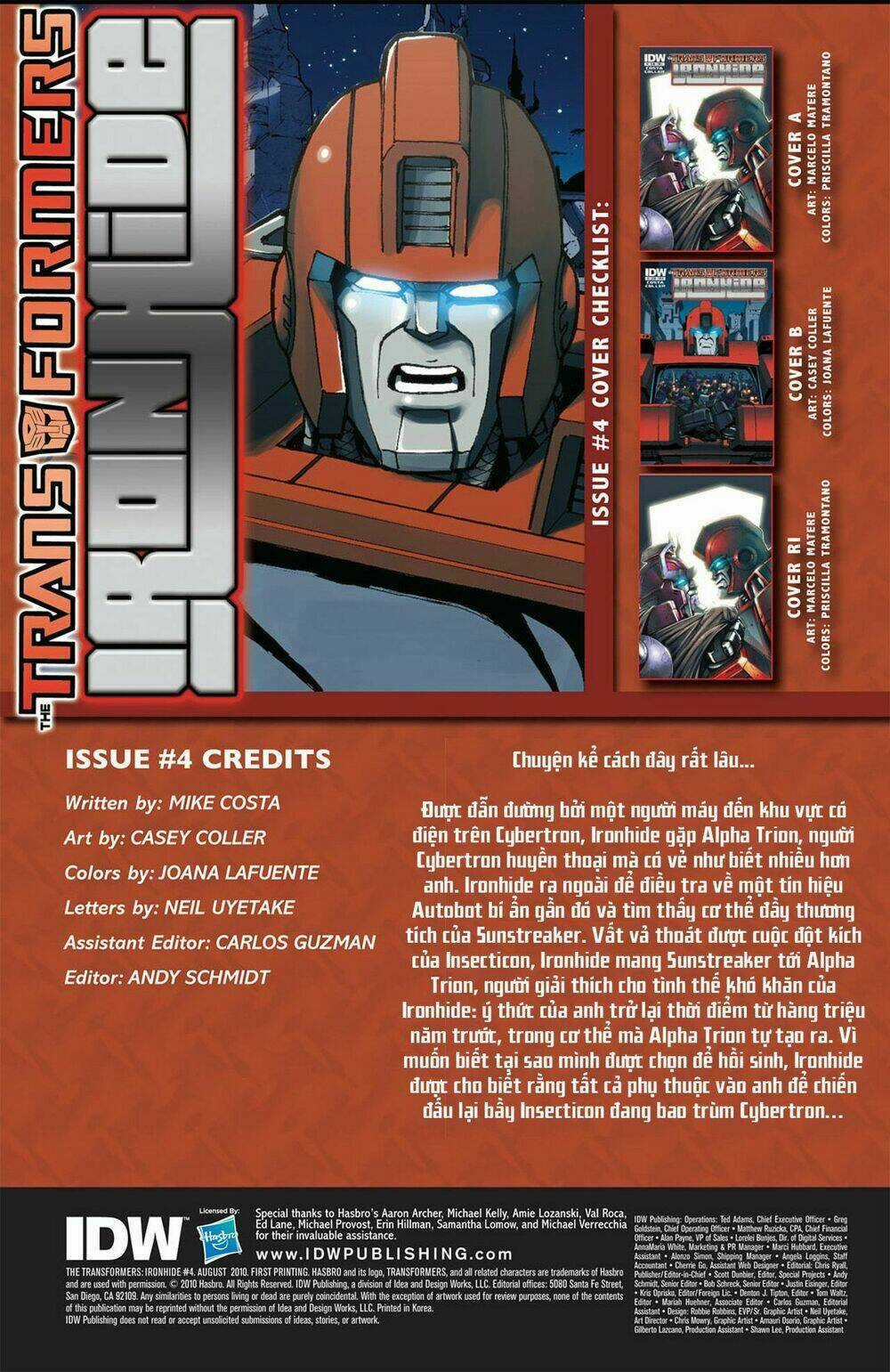 The Transformers: Ironhide Chapter 4 trang 3