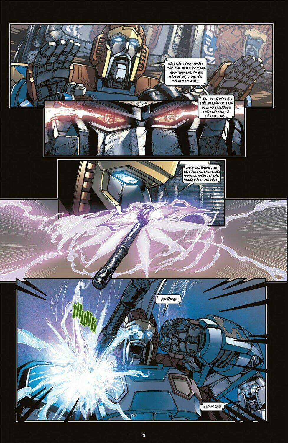 The Transformers: Megatron Origin Chapter 1 trang 11