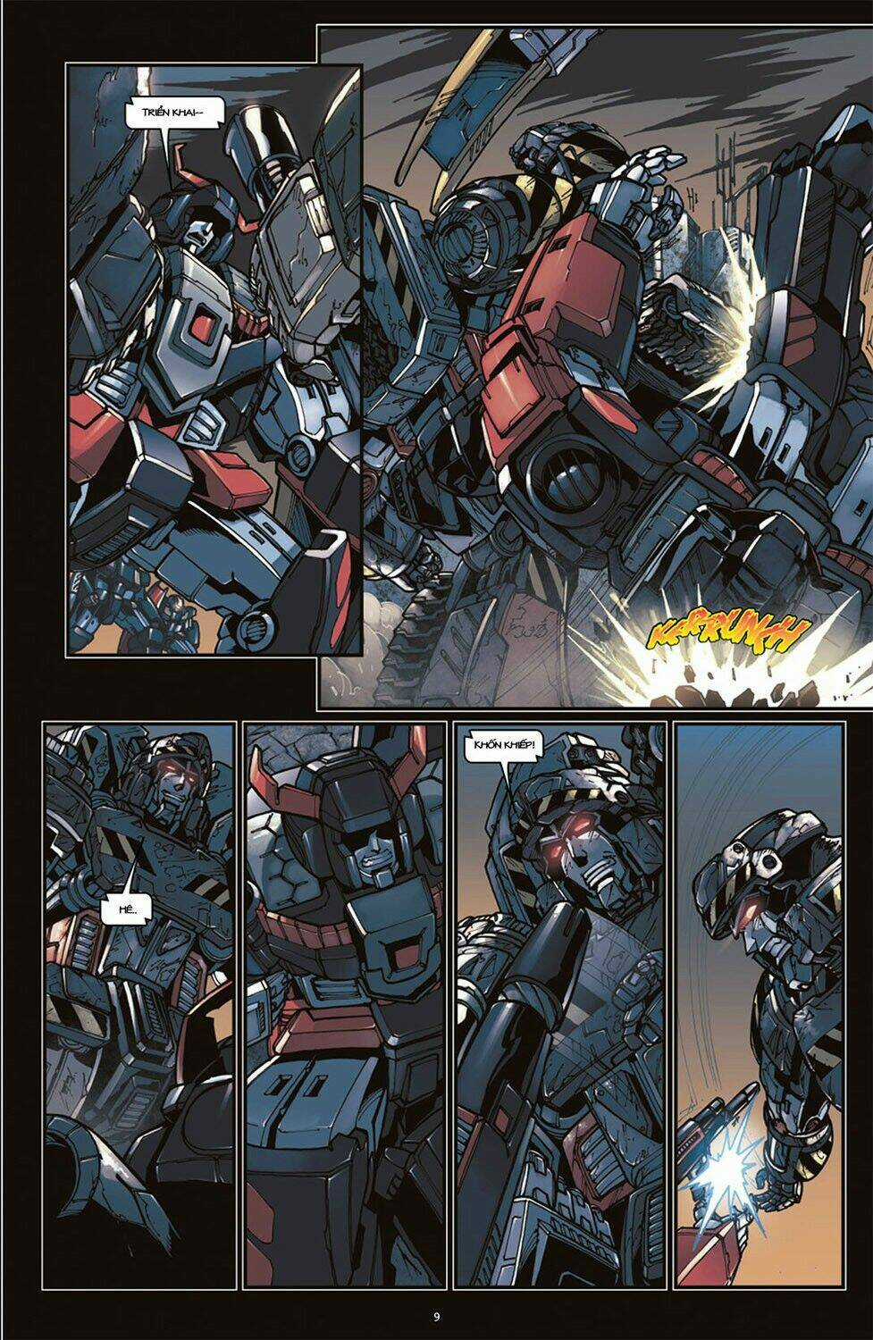 The Transformers: Megatron Origin Chapter 1 trang 12