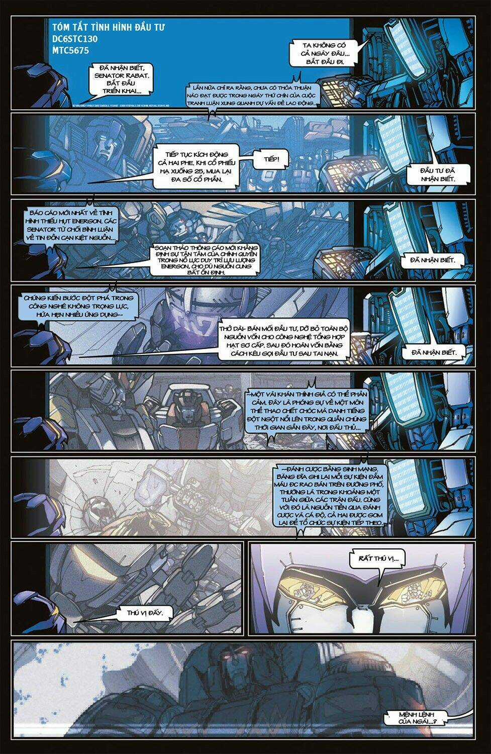 The Transformers: Megatron Origin Chapter 2 trang 11