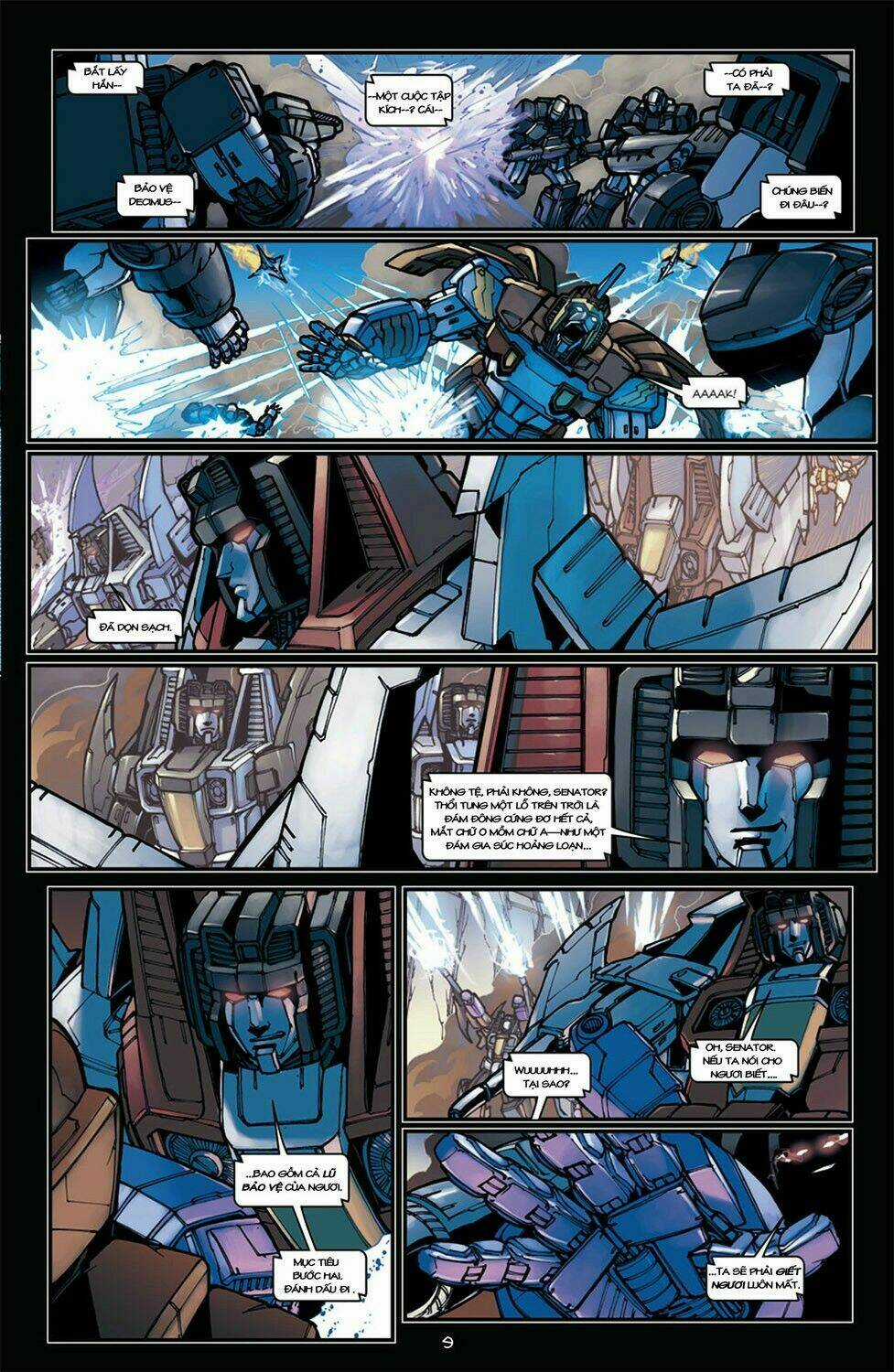 The Transformers: Megatron Origin Chapter 3 trang 12