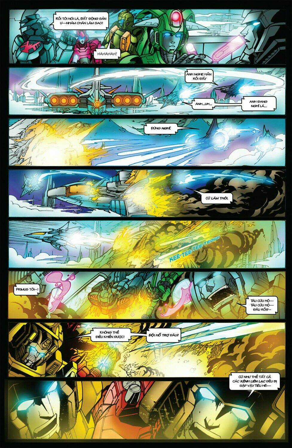 The Transformers: Megatron Origin Chapter 4 trang 11
