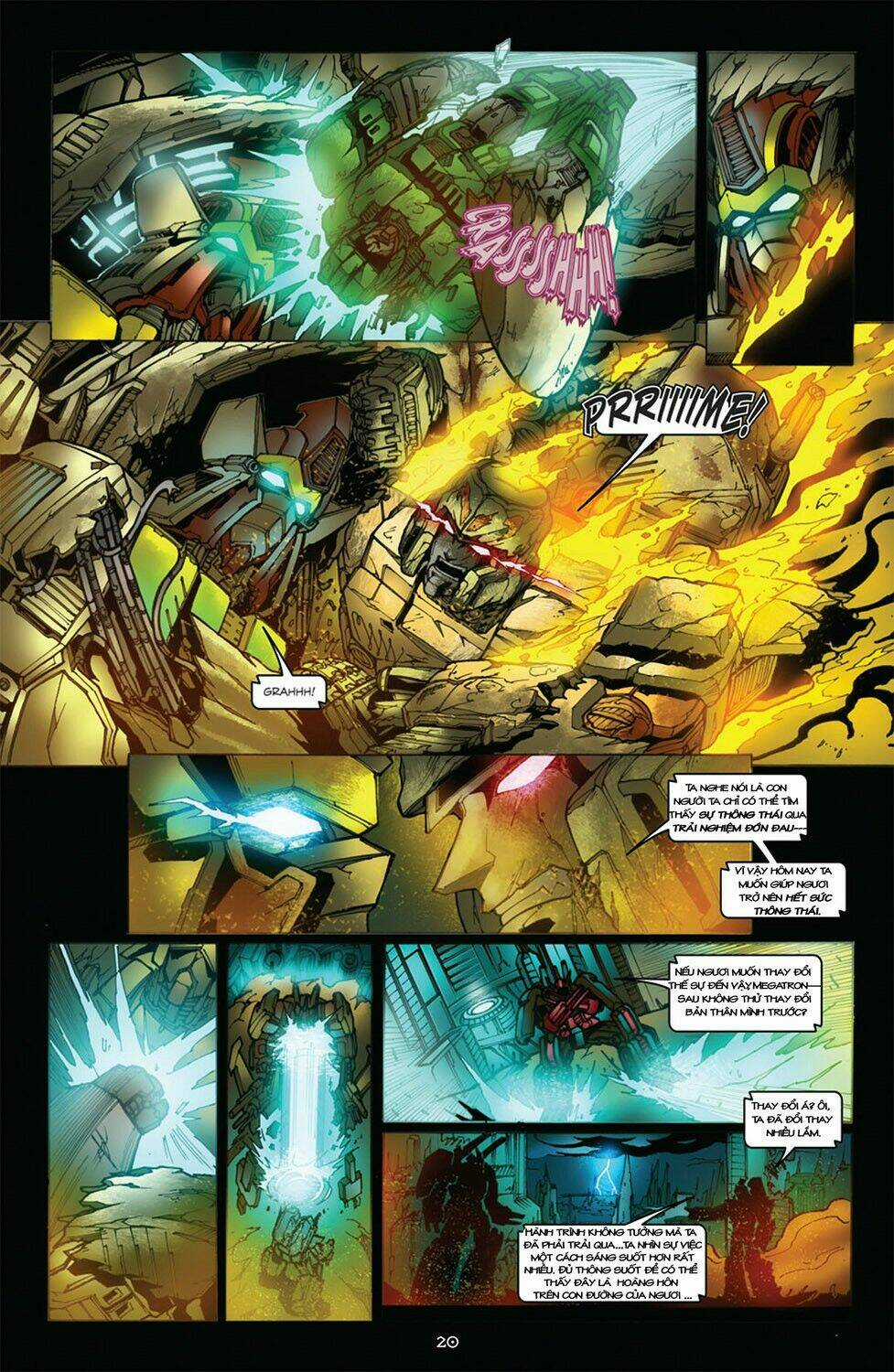 The Transformers: Megatron Origin Chapter 4 trang 23