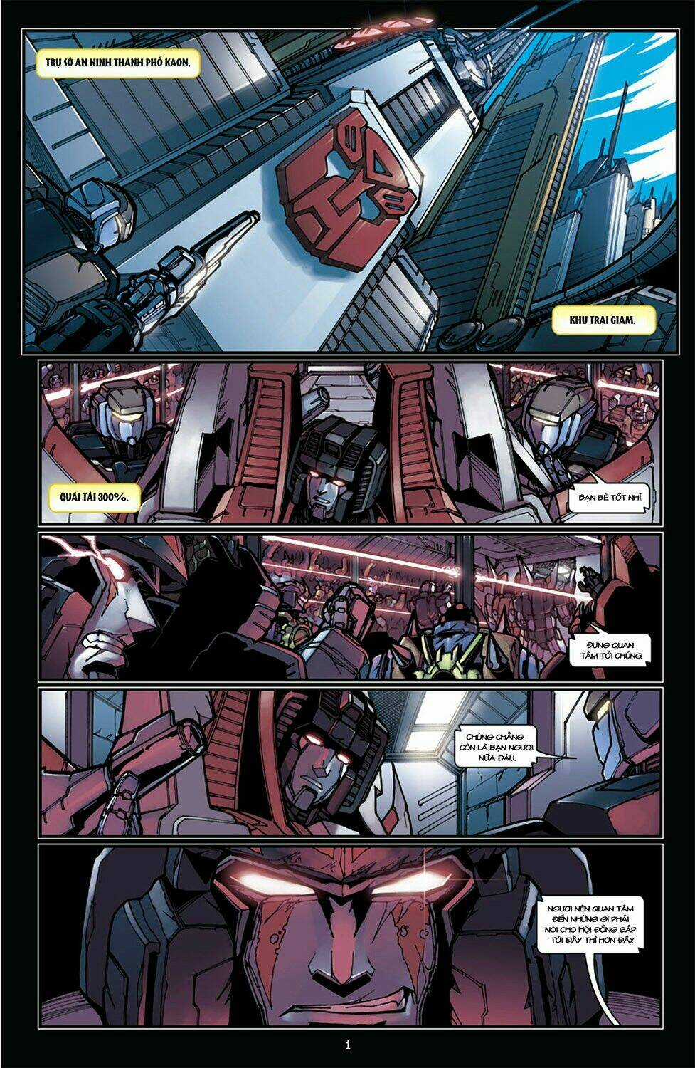The Transformers: Megatron Origin Chapter 4 trang 4