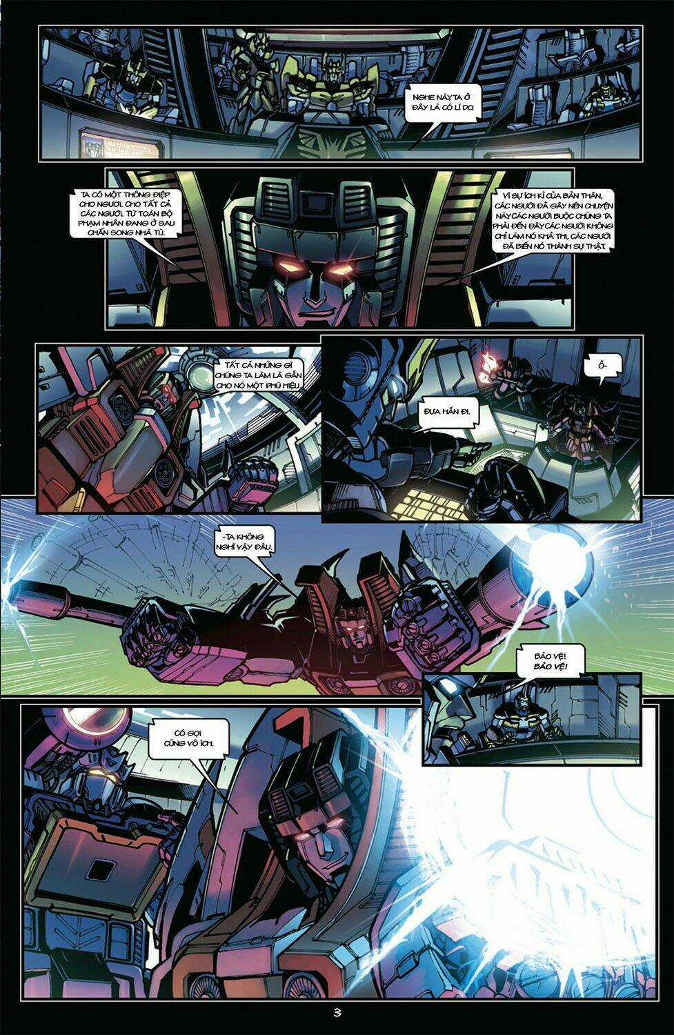 The Transformers: Megatron Origin Chapter 4 trang 6