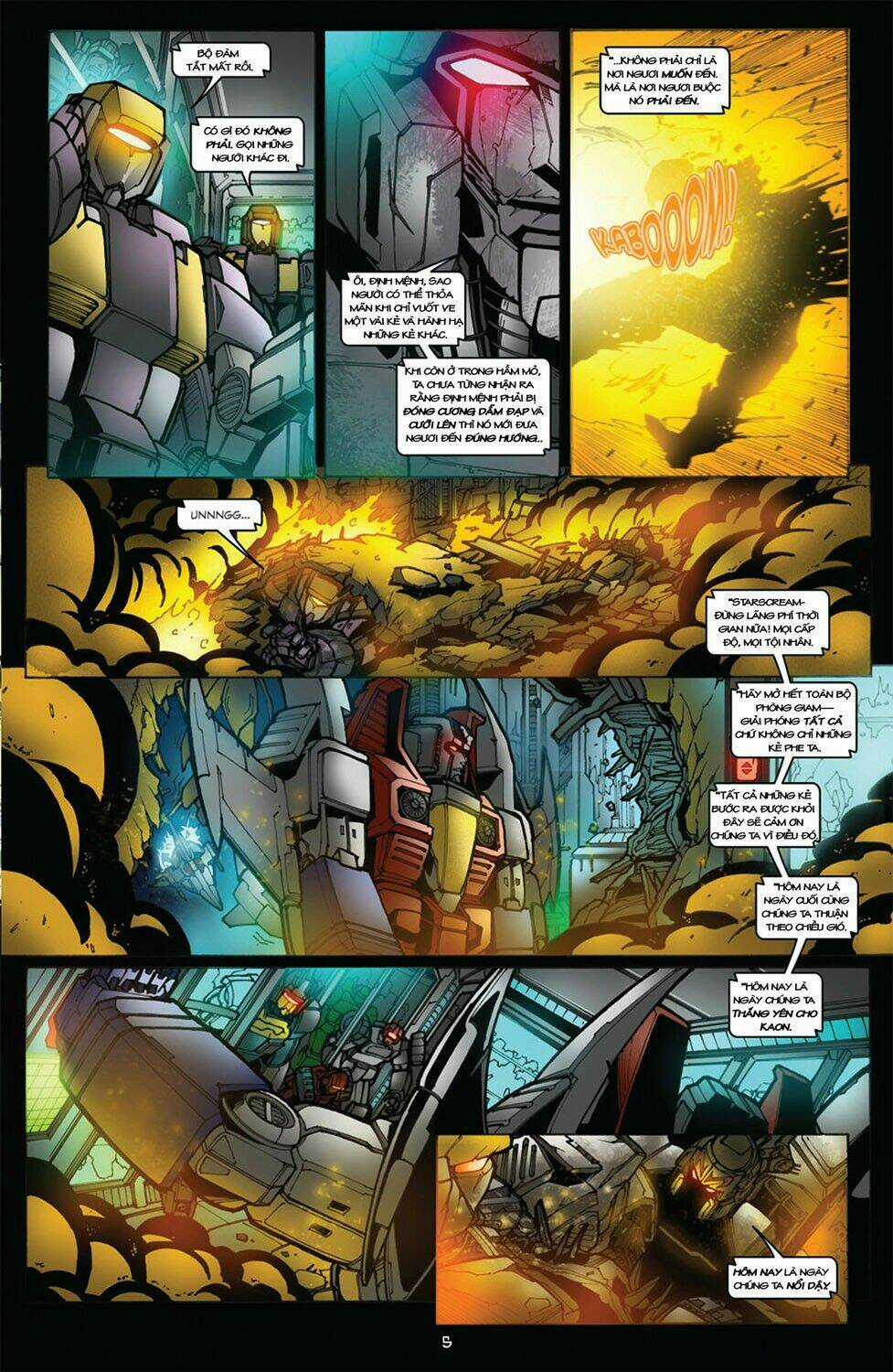 The Transformers: Megatron Origin Chapter 4 trang 8