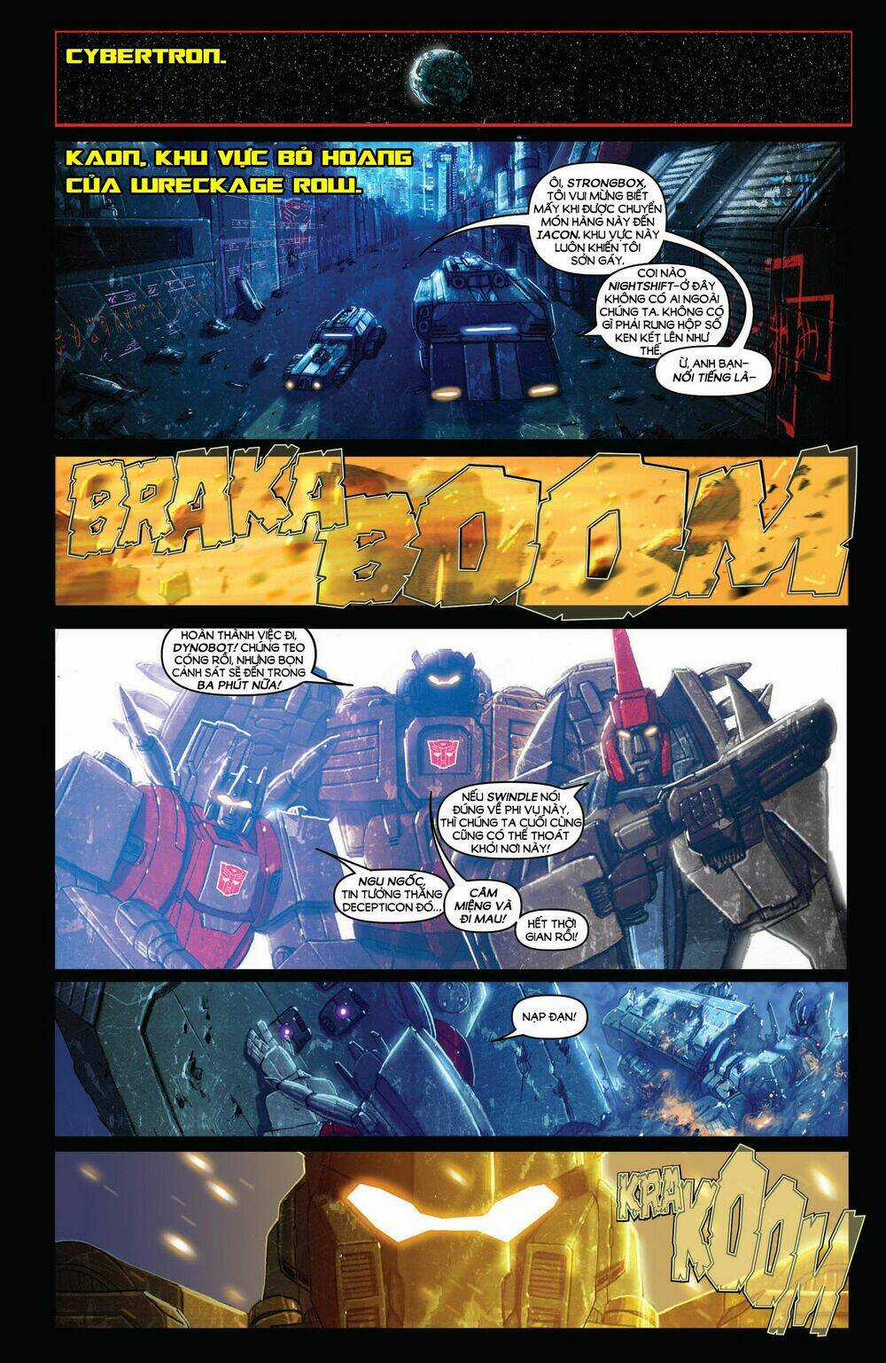 The Transformers: Monstrosity Chapter 1 trang 2