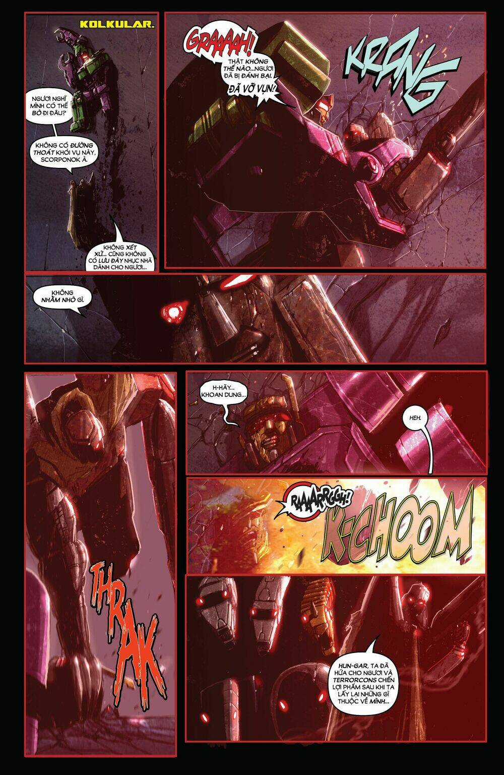 The Transformers: Monstrosity Chapter 10 trang 8
