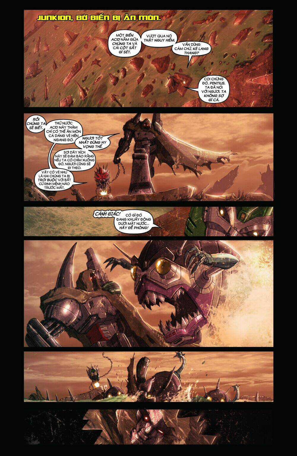 The Transformers: Monstrosity Chapter 4 trang 4
