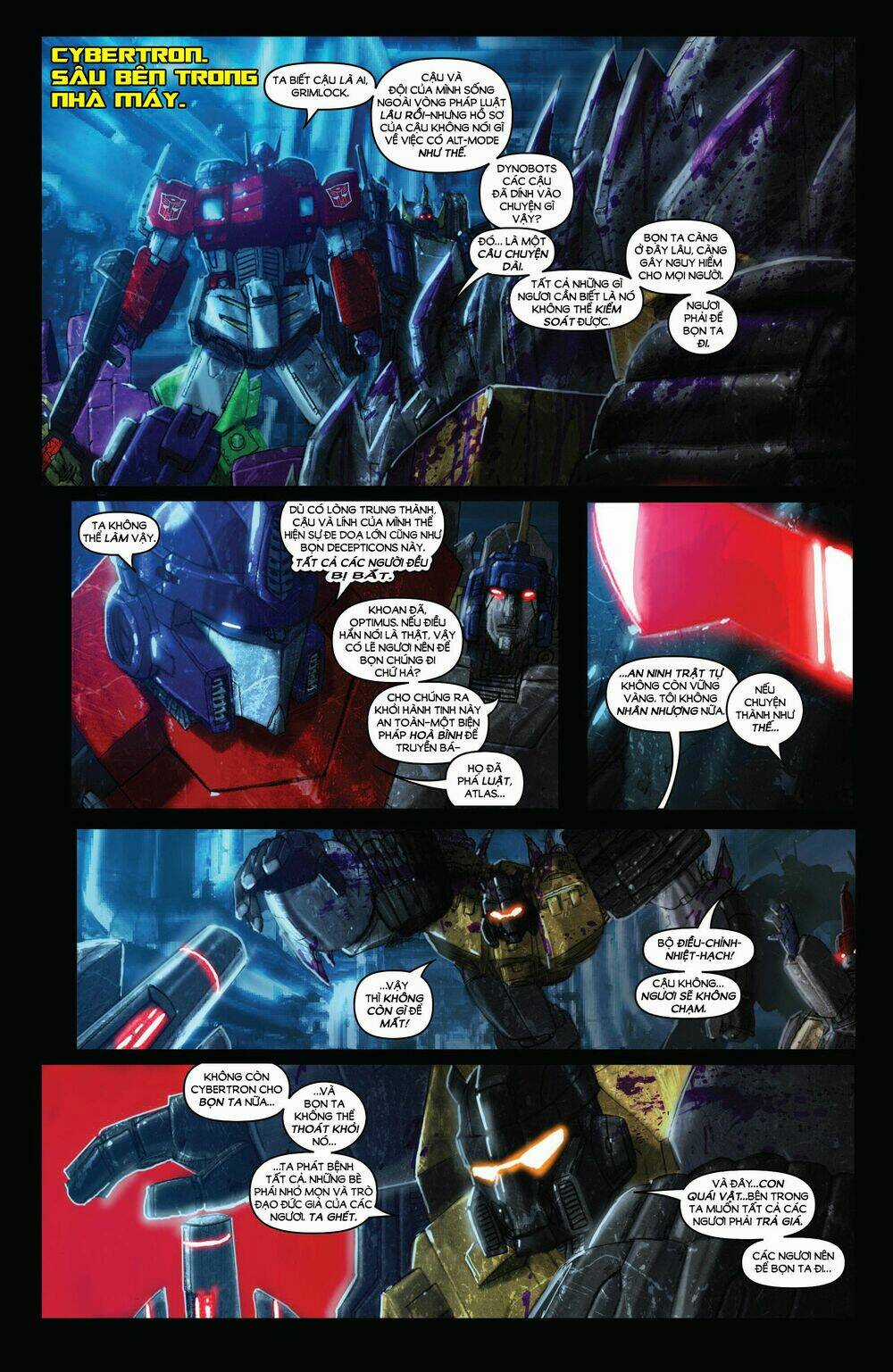 The Transformers: Monstrosity Chapter 4 trang 8