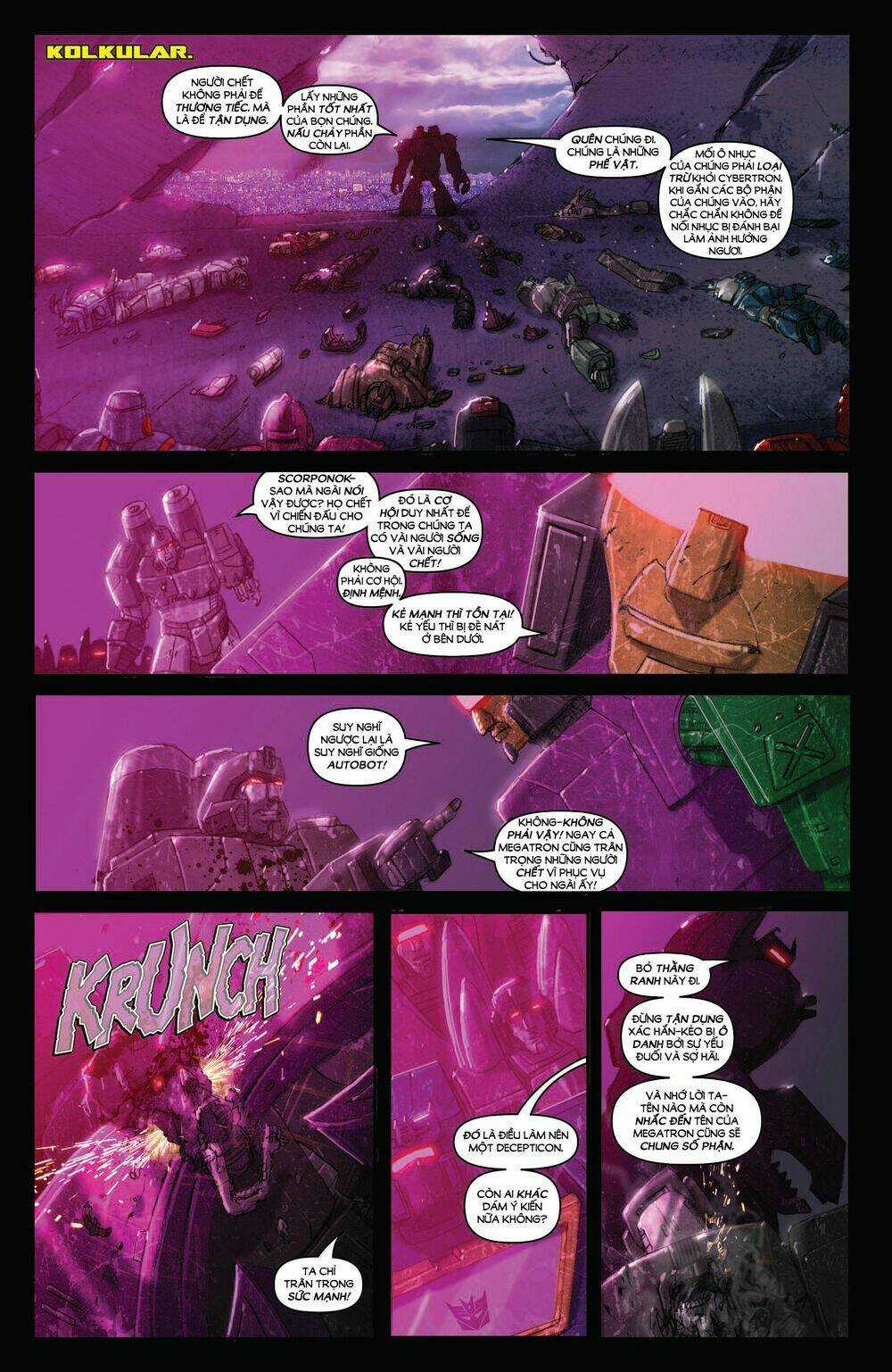 The Transformers: Monstrosity Chapter 5 trang 5