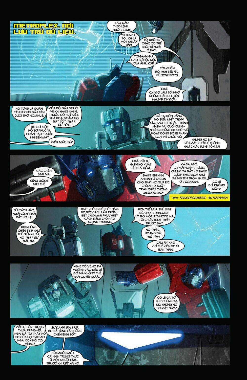 The Transformers: Monstrosity Chapter 6 trang 3