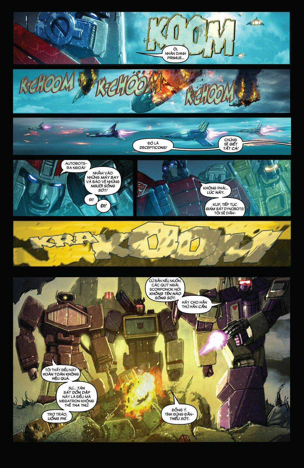 The Transformers: Monstrosity Chapter 8 trang 8