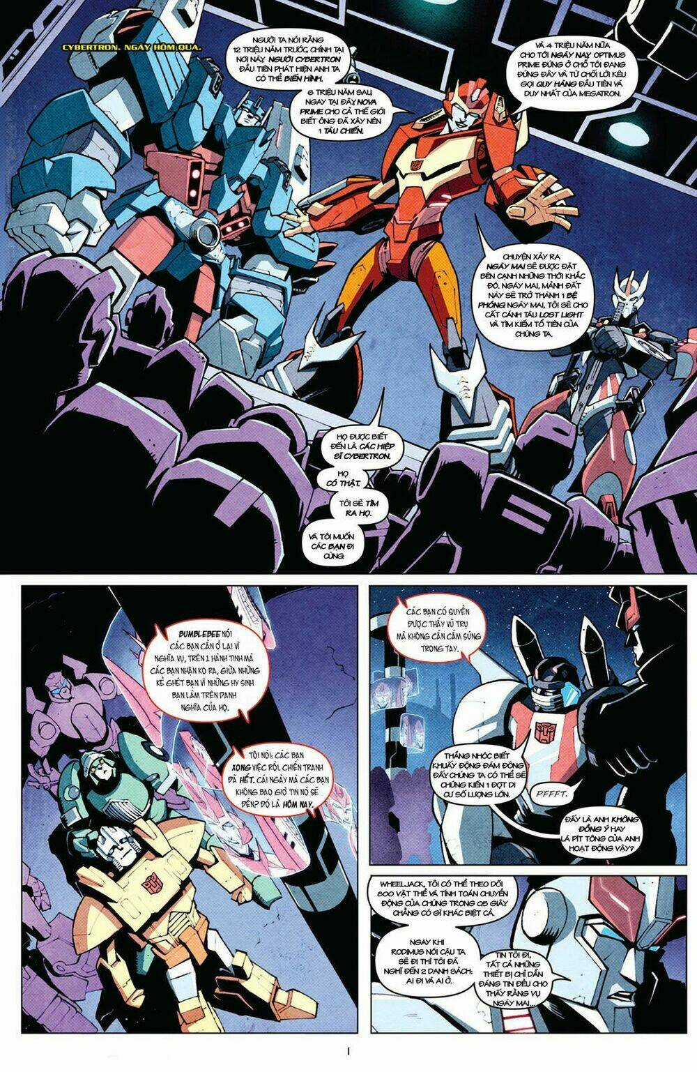 The Transformers: More Than Meets The Eye Chapter 1 trang 5