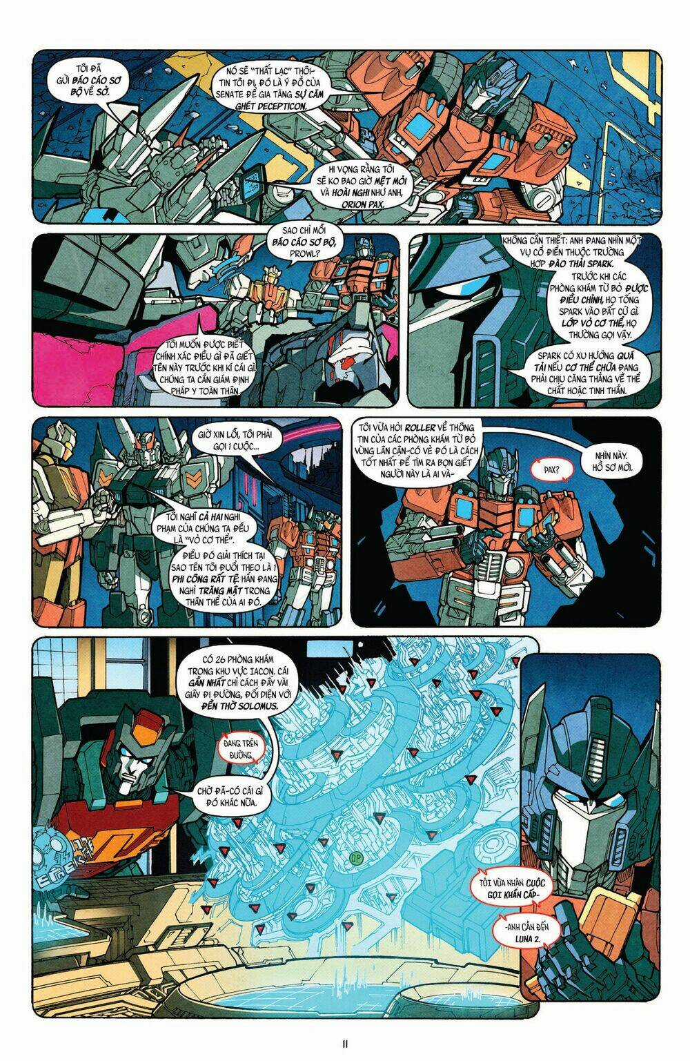 The Transformers: More Than Meets The Eye Chapter 10 trang 12