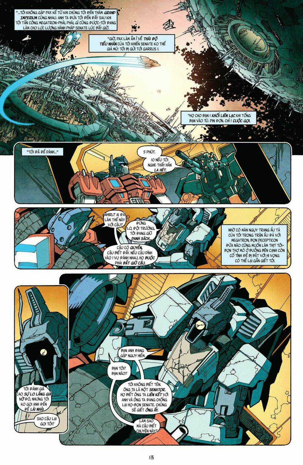 The Transformers: More Than Meets The Eye Chapter 10 trang 14
