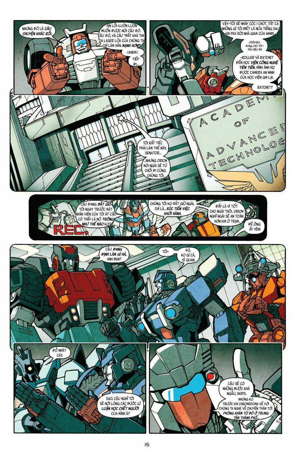 The Transformers: More Than Meets The Eye Chapter 10 trang 16