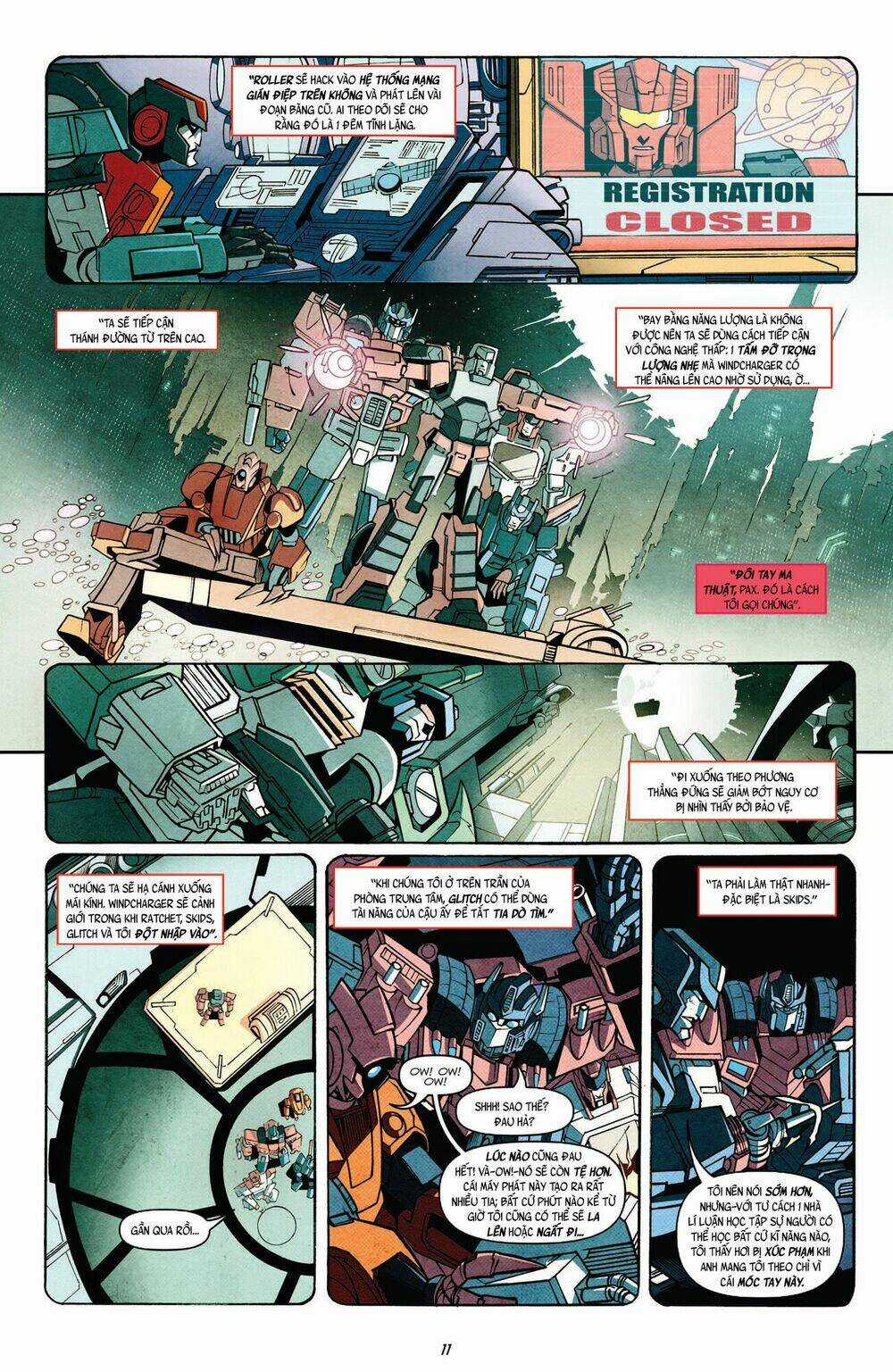 The Transformers: More Than Meets The Eye Chapter 11 trang 12