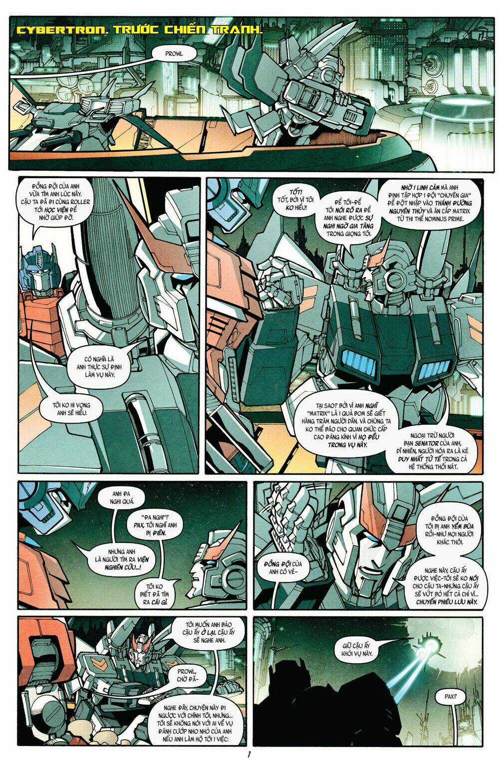 The Transformers: More Than Meets The Eye Chapter 11 trang 2
