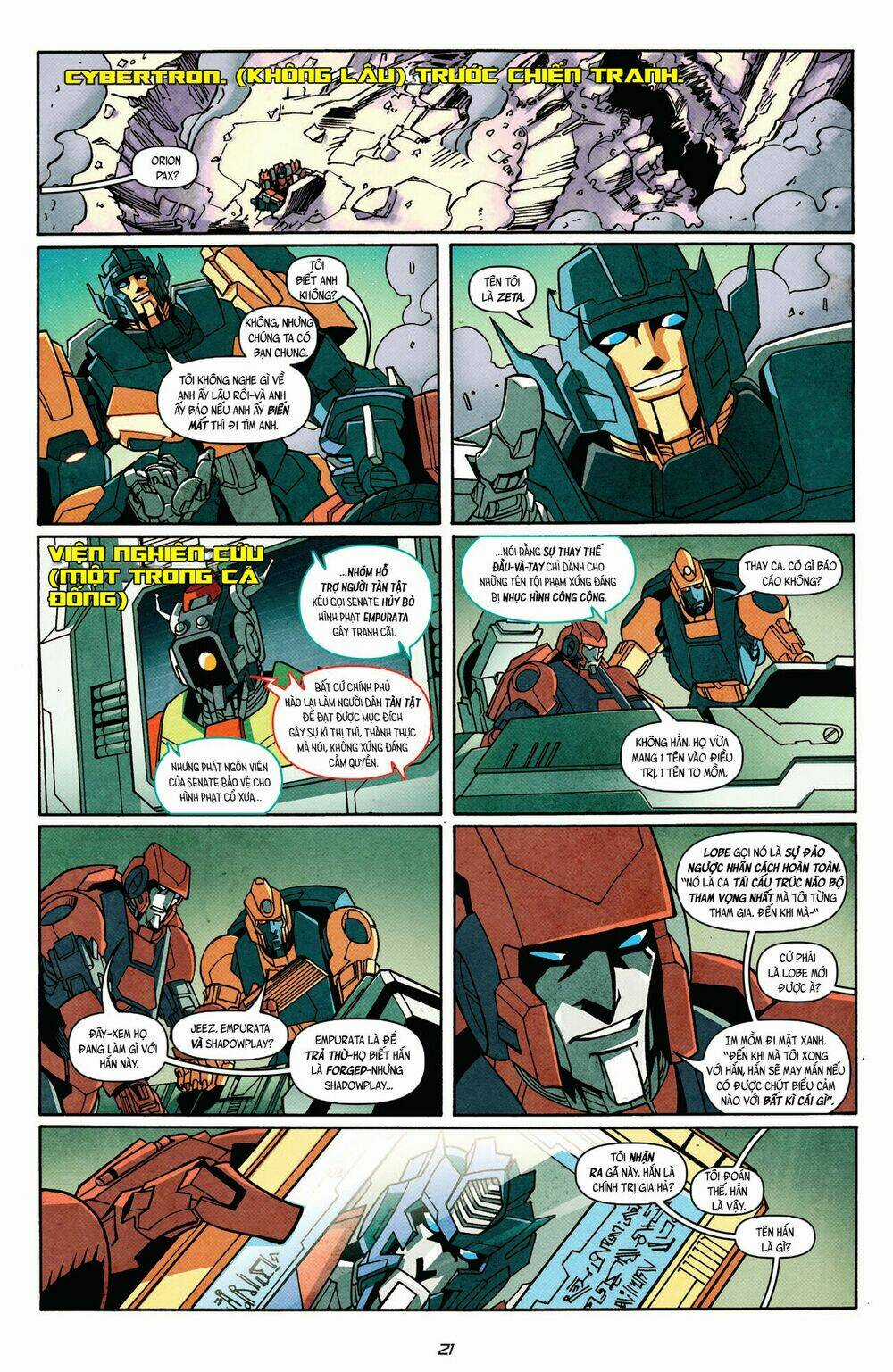 The Transformers: More Than Meets The Eye Chapter 11 trang 22