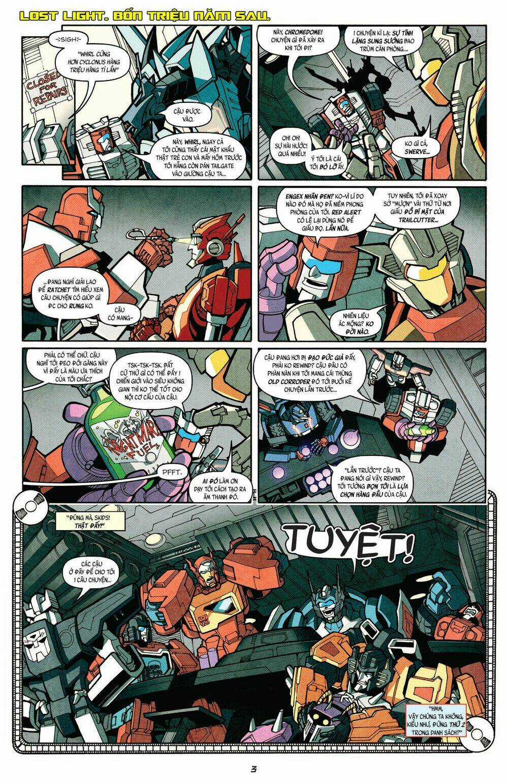 The Transformers: More Than Meets The Eye Chapter 11 trang 4
