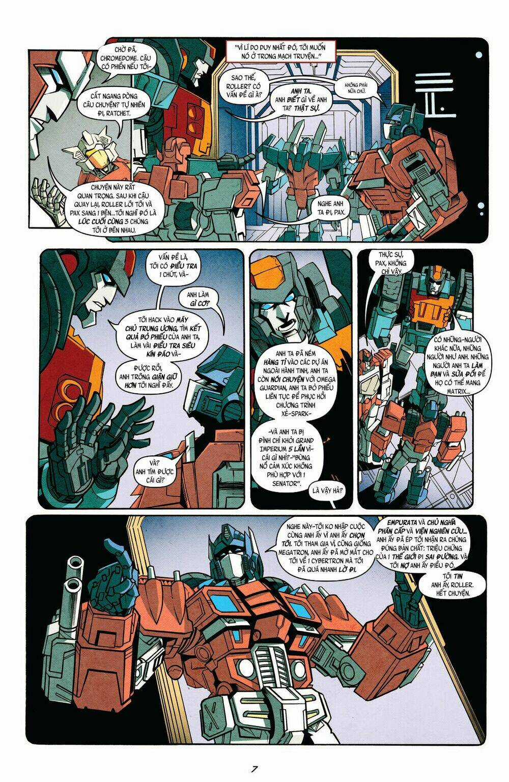 The Transformers: More Than Meets The Eye Chapter 11 trang 8