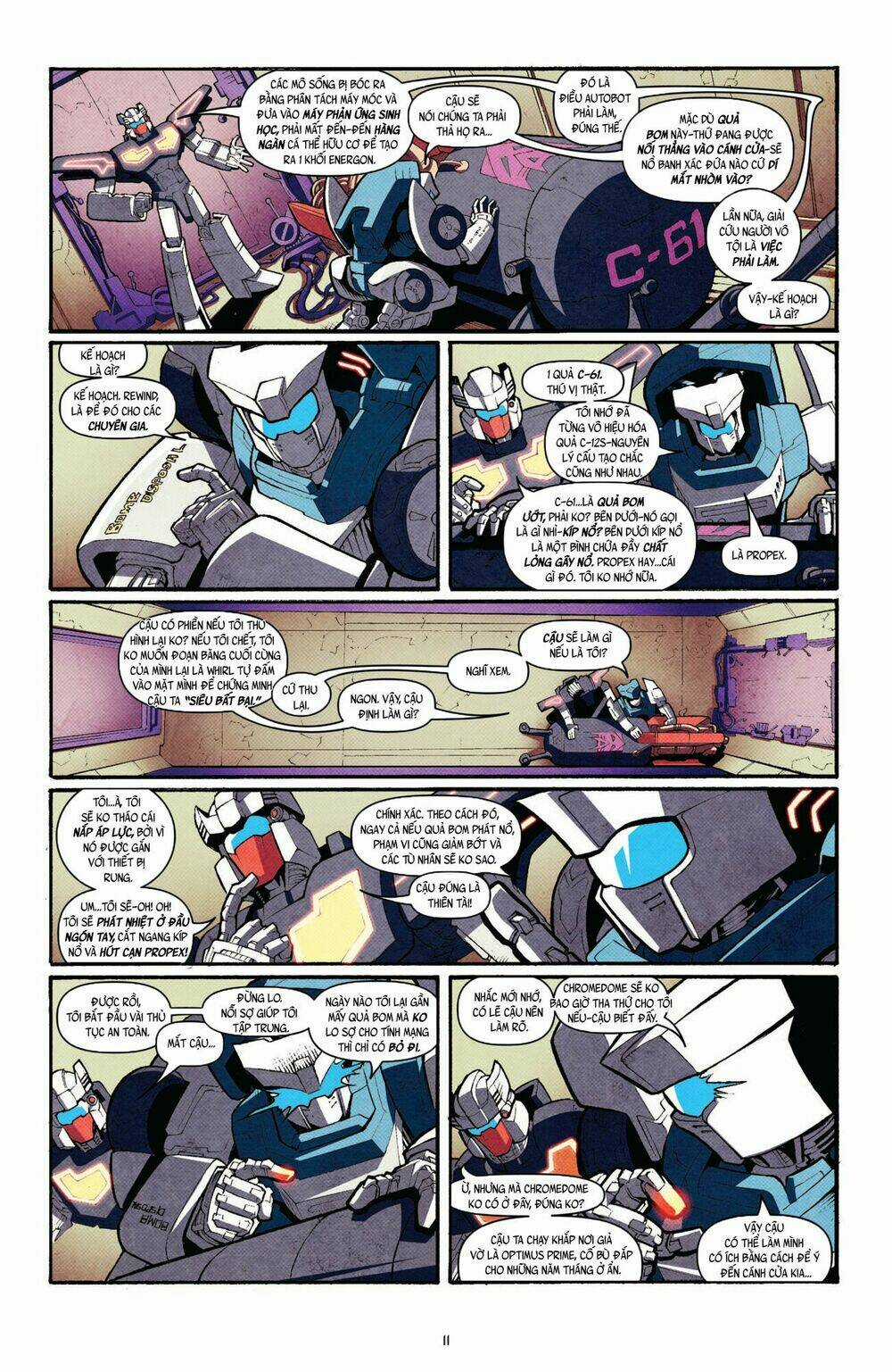 The Transformers: More Than Meets The Eye Chapter 12 trang 12