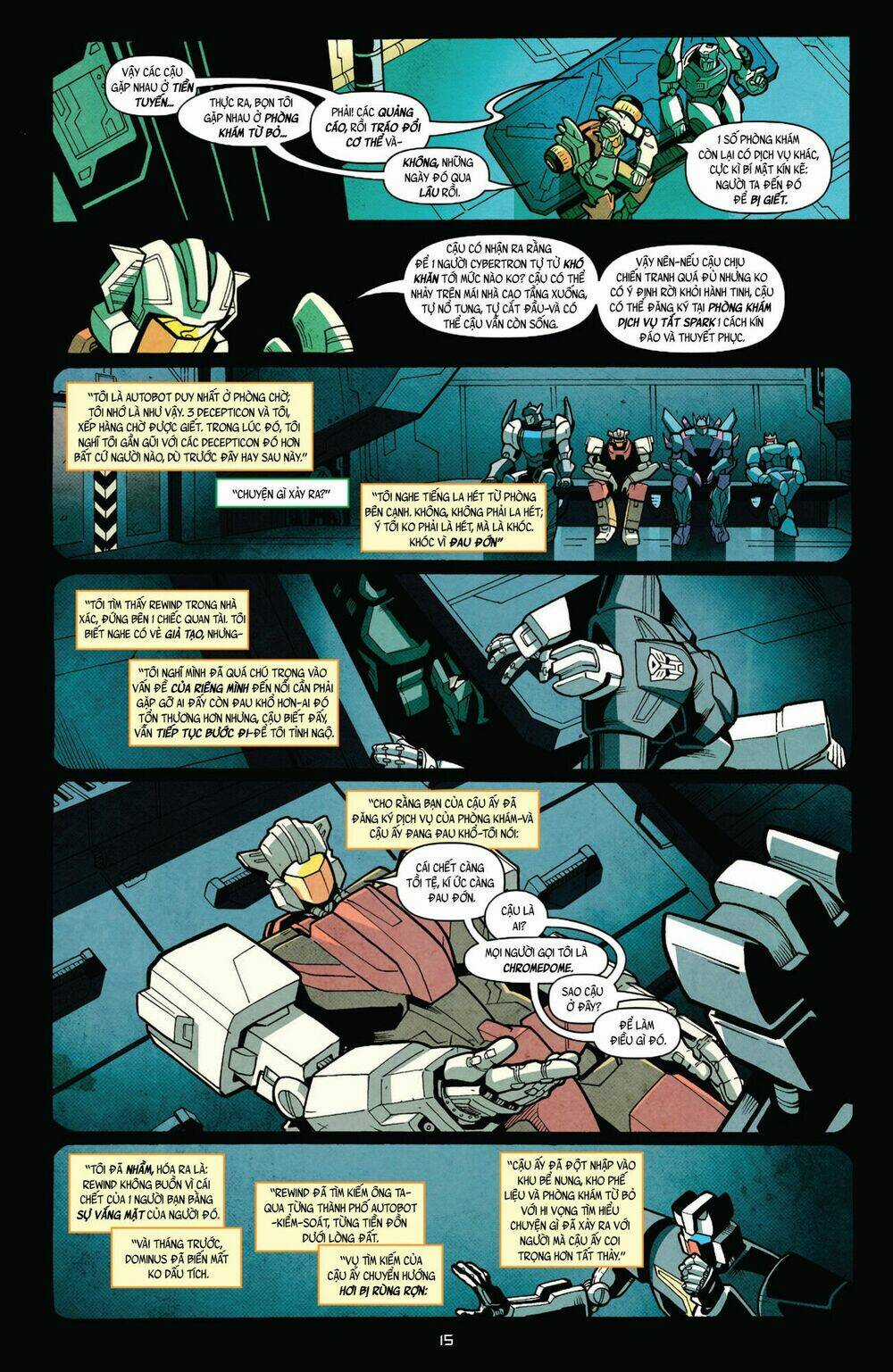 The Transformers: More Than Meets The Eye Chapter 12 trang 16