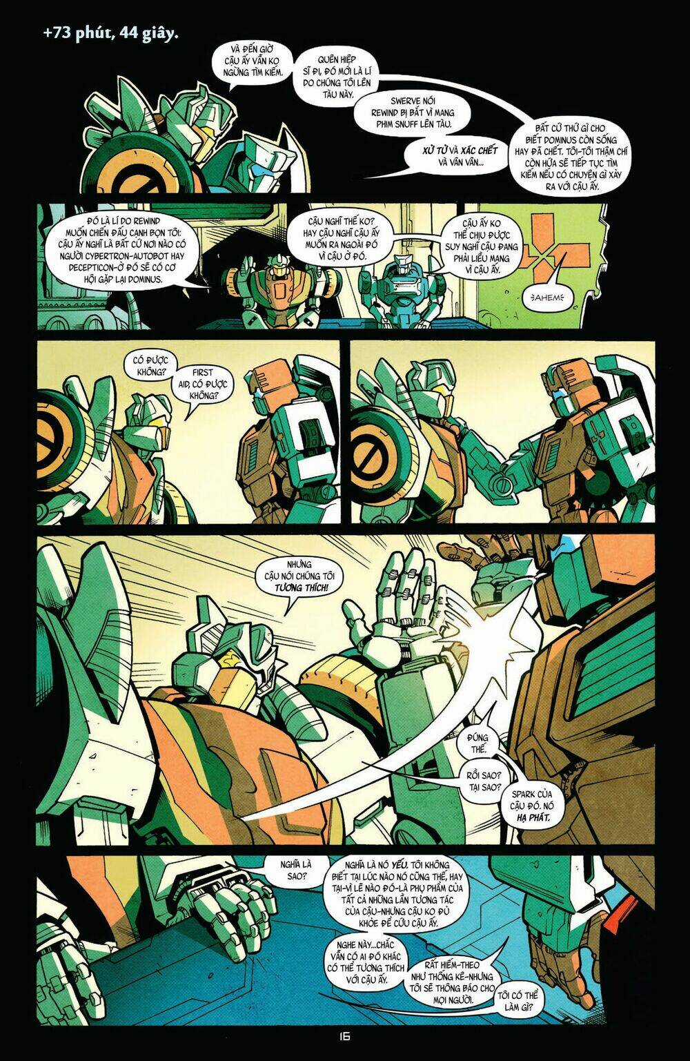 The Transformers: More Than Meets The Eye Chapter 12 trang 17
