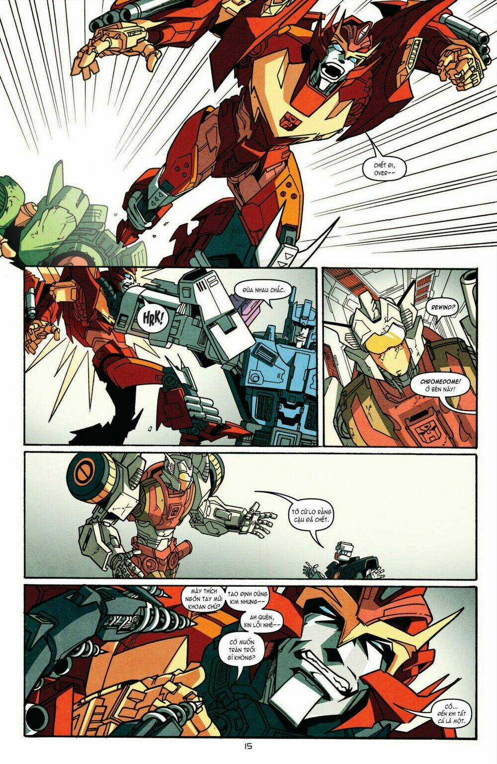 The Transformers: More Than Meets The Eye Chapter 15 trang 14