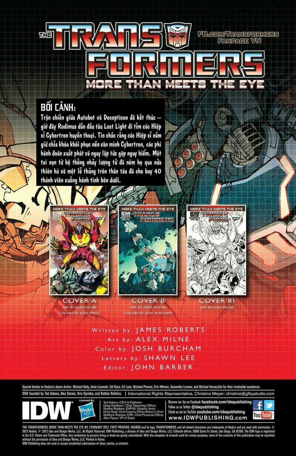 The Transformers: More Than Meets The Eye Chapter 2 trang 2